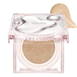 Kill Cover High Glow Cushion 4 Ginger SPF50+ PA+++ - Стойкий кушон с влажным сияющим финишем смуглый бежевый, 14 гр + 14 гр