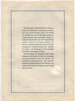 Облигация 4,5% 1000 рейхсмарок 1939 года Германия