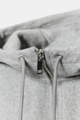 SOFT JACKET WITH PUFF SLEEVES