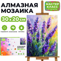 Мозаика алмазная "Лаванда" 20*30см.