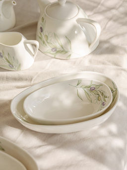 Салатник 800мл белый фарфор - Lucky фото 7