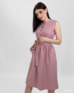 Платье Эльза (винтажная пудра)