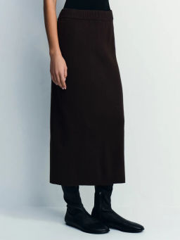 Трикотажная юбка миди / Zarina