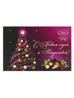 Конфеты шоколадные Новогодняя ёлка, ассорти с лесным орехом, 154 г - Simaland фото 4