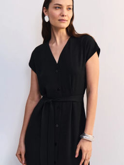 Платье миди с треугольным вырезом ZR2605012921-50 / Zarina