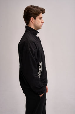 Куртка Черный KAI Mercerized Velvet Jacket - Anta фото 14