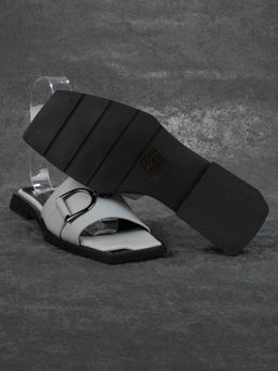 08-PEY184-3 BLACK/GRAY Босоножки женские (натуральная кожа) - No name фото 14