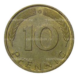 10 пфеннигов 1982 года G Германия