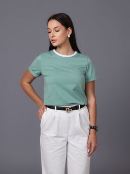 Женские Брюки широкие палаццо. С046 Белый от фабрики Спортсоло