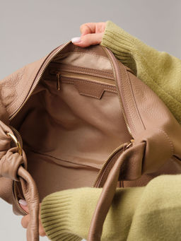 Кожаная сумка Azaro 30846 гоби