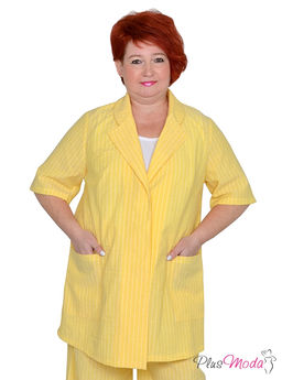 Жакет Модель №1546 размеры 44-84 - Plusmoda фото 2