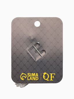 Брошь «Колоски», цвет серебро