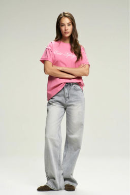 Футболка с вышивкой ERIST Pink - Erist store фото 2