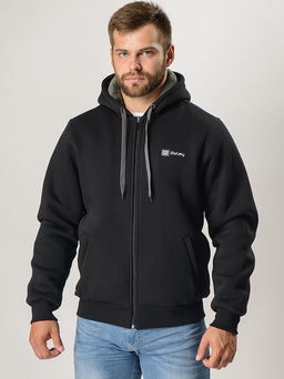 с мехом! утепленная Толстовка Футер 3-х ниточный - Relay фото 7