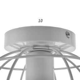 Люстра «Нола» 1×60 Вт E27 белый 16×16×18 см BayerLux