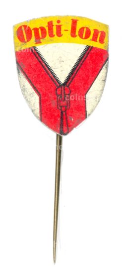 Значок рекламный Opti-Lon