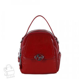 Рюкзак женский кожаный 21039СH red Polina&Eiterou/30