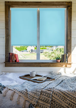 Рулонные шторы, Лайт; Бирюзовый