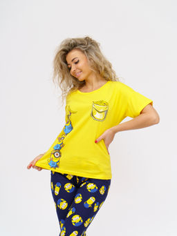 783 Пижама "Миньоны/желтый"