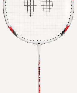 Набор для бадминтона Wish Steeltec 9 (2 ракетки), белый/красный  фото 5