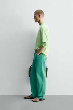 LIMITED EDITION STRAIGHT-LEG JEANS - Zara фото 14