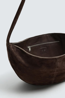 BOLSO HOMBRO PIEL / Marr?n - Zara фото 6