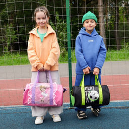 Сумка детская спортивная Футбол, 40 х 20 х 20см - NAZAMOK KIDS фото 3