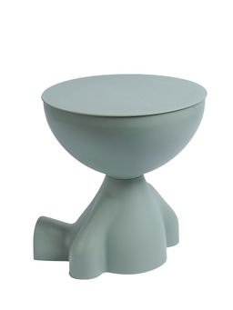 Столик журнальный, 370×370×410 мм, цвет серый