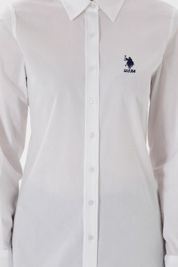 Kad_n Beyaz Uzun Kollu Basic G_mlek Sepette S_rpriz _ndirim - U.s. polo assn фото 6
