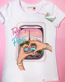 Эксклюзивная футболка Yana Pletneva упаковка плотный Zip пакет!