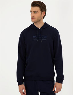 Lacivert Regular Fit Sweatshirt - Pierre cardin фото 3