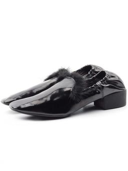 03-N18120S-2 BLACK Туфли женские (натуральная кожа)