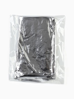 Цена за 5 шт. Воздушный шар фольгированный 18 Сердце, серебряный - Страна карнавалия фото 3