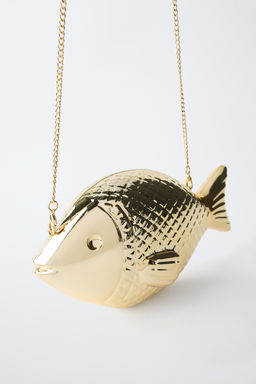 BOLSO PEZ / Oro - Zara фото 3