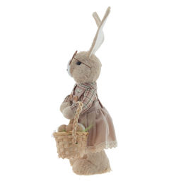 Фигурка декоративная "Зайка", L11 W15 H40 см