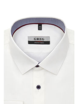 Сорочка мужская длинный рукав GREG 100/237/3343/ZN/1p STRETCH  фото 2