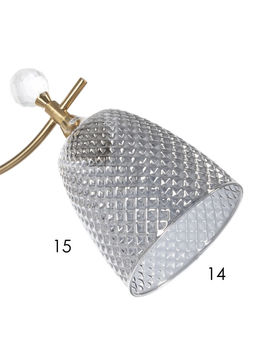 Люстра NH6140/3, 3×60 Вт, E27, цвет медный