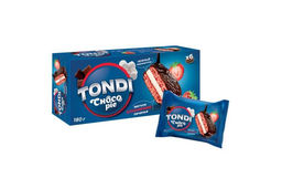 Tondi, choco Pie клубничный, 180 г