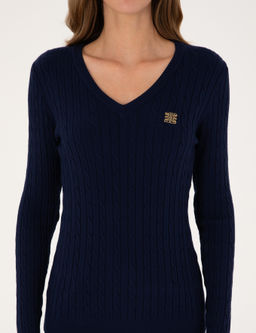 Lacivert Ex. Slim Fit Basic Kazak - Pierre cardin фото 6