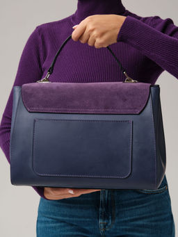 Сумка Azaro 30608 фиолетовый цветок