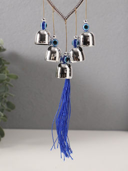 Музыка ветра от сглаза «Мантра ОМ», металл, 5 колокольчиков, 36 см