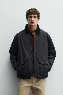 CONTRAST COLLAR PARKA - Zara фото 2