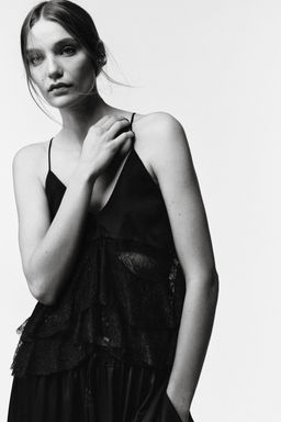 LACE COMBINED TOP LIMITED EDITION - Zara фото 2