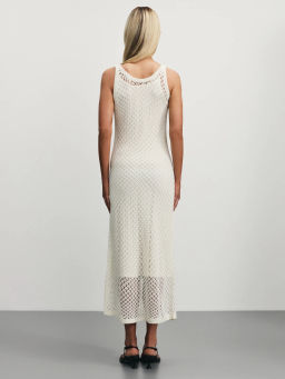 Платье ажурной вязки из вискозы / Zarina  фото 5