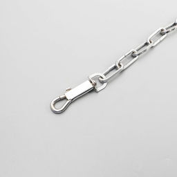 Поводок металлический 160 см, сварное звено 3,5 х 35 мм - Пижон фото 4