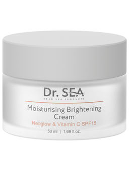 1006 Dr.Sea Увлажняющий крем с комплексом NEOGLOW и витамином С "Сияние кожи" SPF15, 50 мл