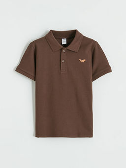 Polo Yaka Nak??l? Erkek ?ocuk Ti??rt