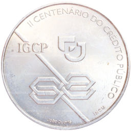 Монета 1000 эскудо 1997 года Португалия 200 лет Государственному кредитованию