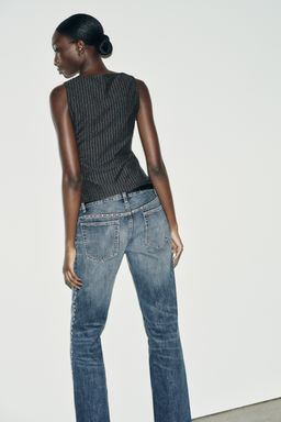 PINSTRIPE WAISTCOAT TOP - Zara фото 4