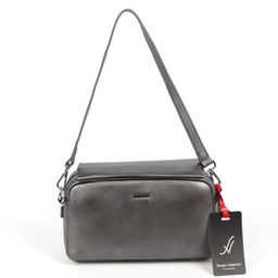 Женская кожаная сумка Sergio Valentini SV-8101 ГанГрей фото 2